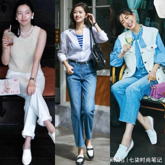几双鞋更舒适时髦初夏穿牛仔裤配这(图6)